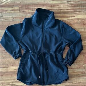 lululemon cinch waist softstreme jacket. Dark Grey. Ladies size 8.